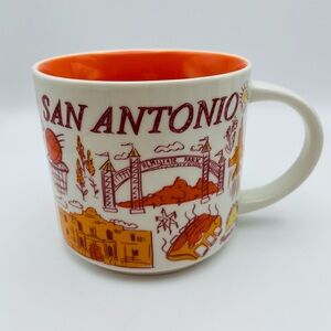 Starbucks Ceramic Coffee/Tea Mug, SAN ANTONIO, Been There Series, Dated 2018